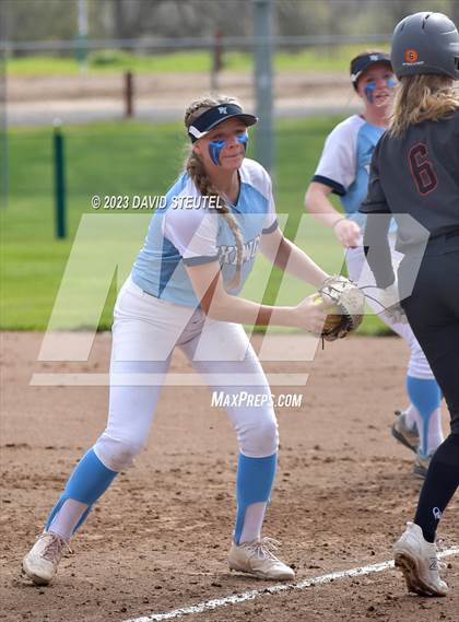 Thumbnail 3 in Roseville vs. Pleasant Valley (Stephanie LeDoux Tournament) photogallery.