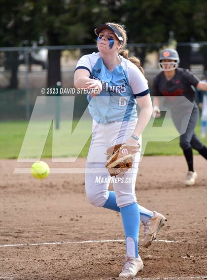 Thumbnail 2 in Roseville vs. Pleasant Valley (Stephanie LeDoux Tournament) photogallery.