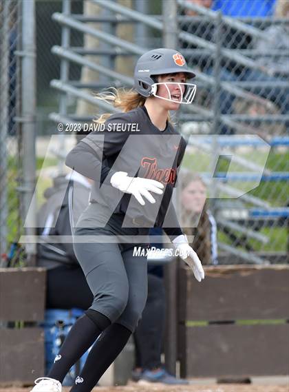 Thumbnail 3 in Roseville vs. Pleasant Valley (Stephanie LeDoux Tournament) photogallery.