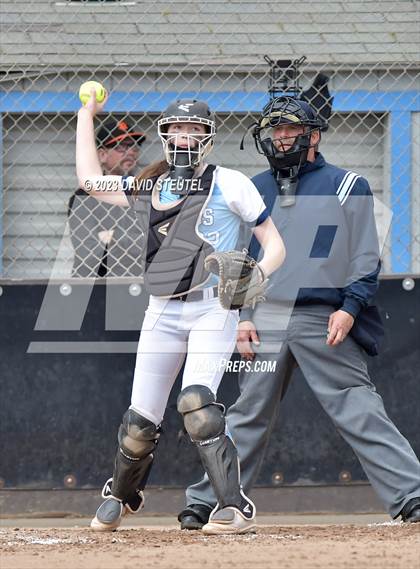 Thumbnail 2 in Roseville vs. Pleasant Valley (Stephanie LeDoux Tournament) photogallery.
