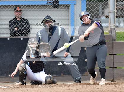 Thumbnail 2 in Roseville vs. Pleasant Valley (Stephanie LeDoux Tournament) photogallery.