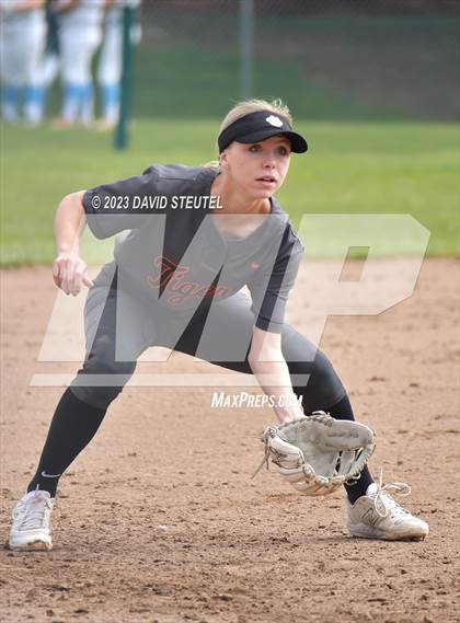 Thumbnail 2 in Roseville vs. Pleasant Valley (Stephanie LeDoux Tournament) photogallery.