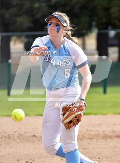 Thumbnail 1 in Roseville vs. Pleasant Valley (Stephanie LeDoux Tournament) photogallery.