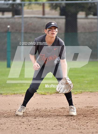 Thumbnail 1 in Roseville vs. Pleasant Valley (Stephanie LeDoux Tournament) photogallery.