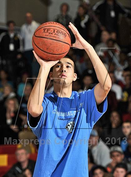 Thumbnail 3 in 3-Point Contest Finals (MaxPreps Holiday Classic) photogallery.
