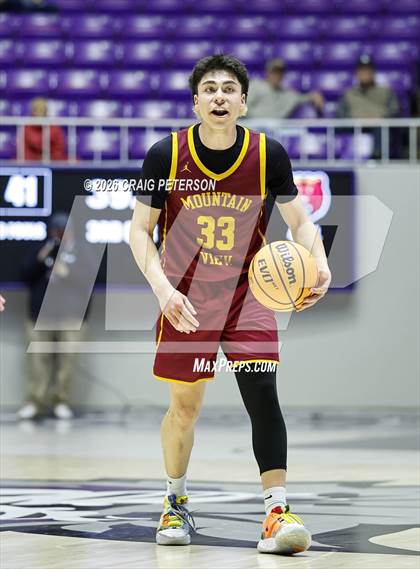 Thumbnail 1 in Mountain View vs Dixie (UHSAA 4A Quarterfinal) photogallery.