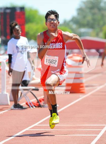Thumbnail 1 in AIA Track & Field Championships-Fri (Boys Long Jump) photogallery.