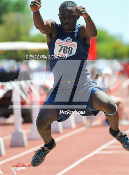Thumbnail 3 in AIA Track & Field Championships-Fri (Boys Long Jump) photogallery.