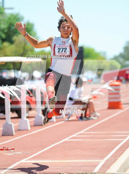 Thumbnail 2 in AIA Track & Field Championships-Fri (Boys Long Jump) photogallery.