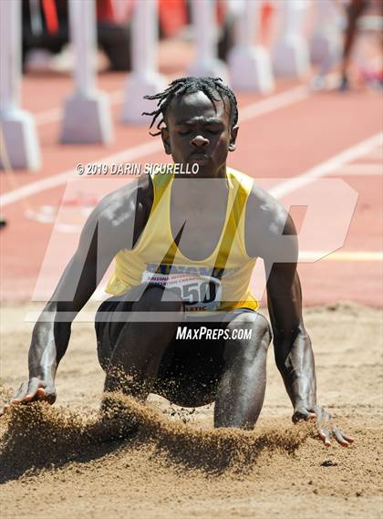 Thumbnail 1 in AIA Track & Field Championships-Fri (Boys Long Jump) photogallery.