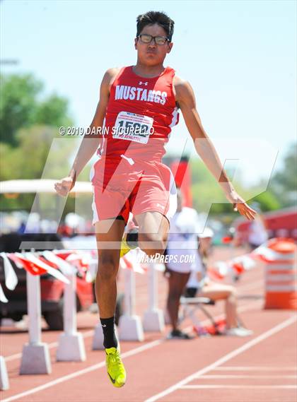 Thumbnail 1 in AIA Track & Field Championships-Fri (Boys Long Jump) photogallery.