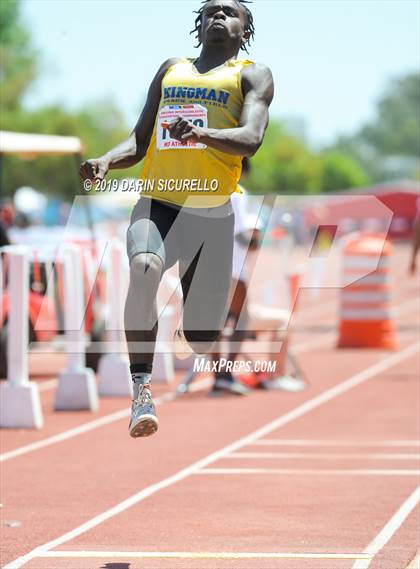 Thumbnail 2 in AIA Track & Field Championships-Fri (Boys Long Jump) photogallery.
