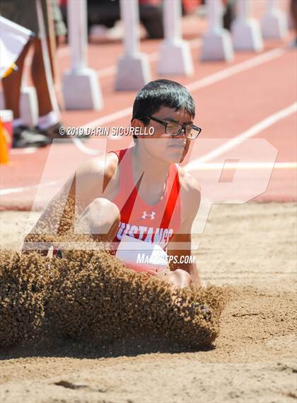 Thumbnail 2 in AIA Track & Field Championships-Fri (Boys Long Jump) photogallery.