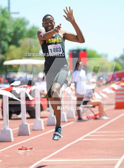 Thumbnail 1 in AIA Track & Field Championships-Fri (Boys Long Jump) photogallery.