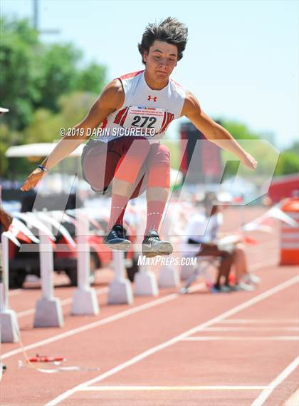 Thumbnail 2 in AIA Track & Field Championships-Fri (Boys Long Jump) photogallery.