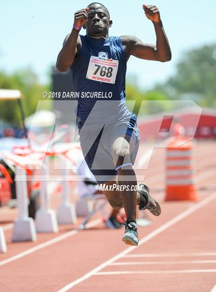 Thumbnail 2 in AIA Track & Field Championships-Fri (Boys Long Jump) photogallery.