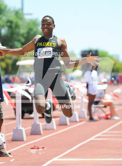 Thumbnail 3 in AIA Track & Field Championships-Fri (Boys Long Jump) photogallery.