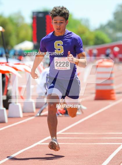 Thumbnail 2 in AIA Track & Field Championships-Fri (Boys Long Jump) photogallery.