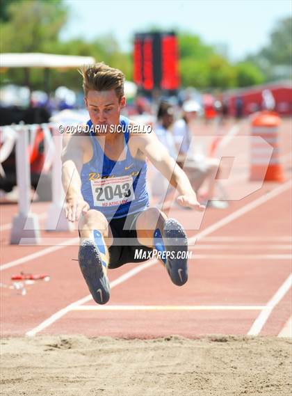 Thumbnail 3 in AIA Track & Field Championships-Fri (Boys Long Jump) photogallery.
