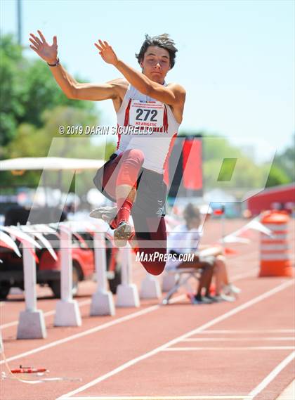 Thumbnail 3 in AIA Track & Field Championships-Fri (Boys Long Jump) photogallery.