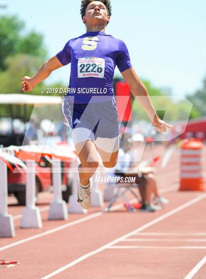 Thumbnail 3 in AIA Track & Field Championships-Fri (Boys Long Jump) photogallery.