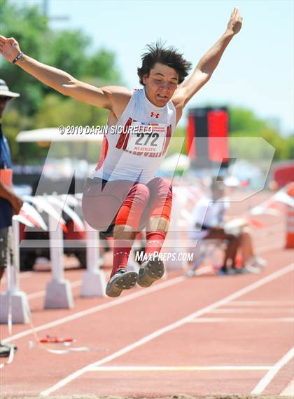 Thumbnail 3 in AIA Track & Field Championships-Fri (Boys Long Jump) photogallery.