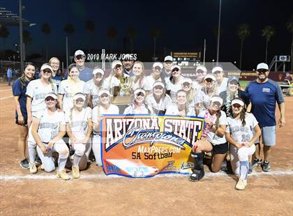 Thumbnail 2 in Ironwood Ridge vs. Centennial (AIA 5A Final - Awards) photogallery.