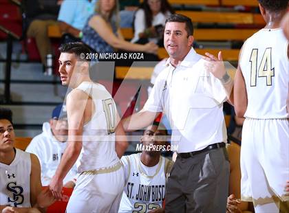 Thumbnail 2 in St. John Bosco vs. Notre Dame (SO) (Nike Extravaganza) photogallery.