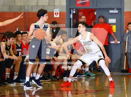 Thumbnail 2 in St. John Bosco vs. Notre Dame (SO) (Nike Extravaganza) photogallery.
