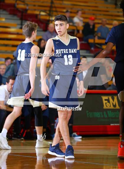 Thumbnail 2 in St. John Bosco vs. Notre Dame (SO) (Nike Extravaganza) photogallery.