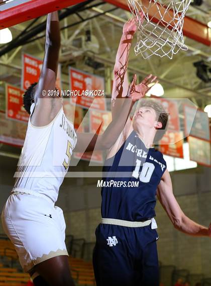Thumbnail 1 in St. John Bosco vs. Notre Dame (SO) (Nike Extravaganza) photogallery.