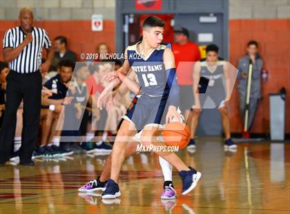 Thumbnail 3 in St. John Bosco vs. Notre Dame (SO) (Nike Extravaganza) photogallery.