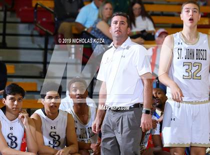 Thumbnail 2 in St. John Bosco vs. Notre Dame (SO) (Nike Extravaganza) photogallery.