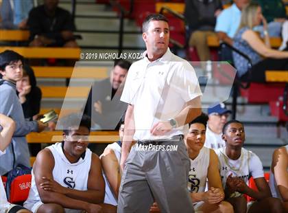 Thumbnail 1 in St. John Bosco vs. Notre Dame (SO) (Nike Extravaganza) photogallery.