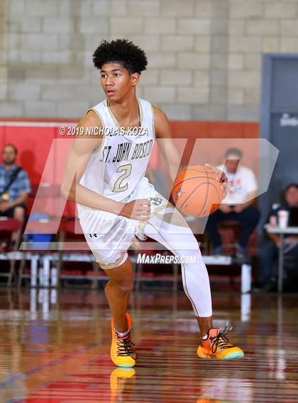 Thumbnail 2 in St. John Bosco vs. Notre Dame (SO) (Nike Extravaganza) photogallery.