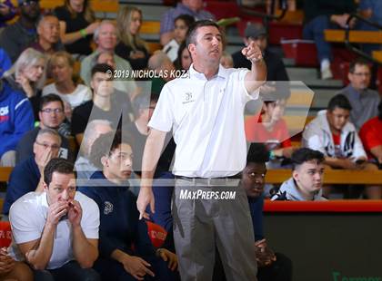 Thumbnail 1 in St. John Bosco vs. Notre Dame (SO) (Nike Extravaganza) photogallery.