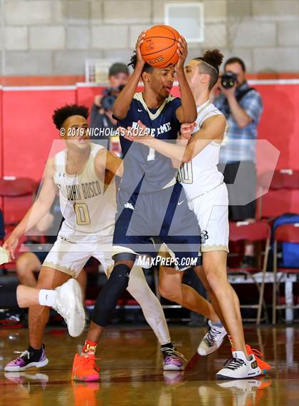 Thumbnail 1 in St. John Bosco vs. Notre Dame (SO) (Nike Extravaganza) photogallery.