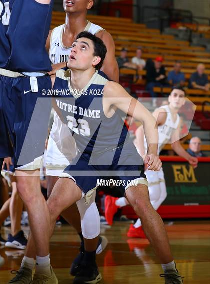 Thumbnail 3 in St. John Bosco vs. Notre Dame (SO) (Nike Extravaganza) photogallery.