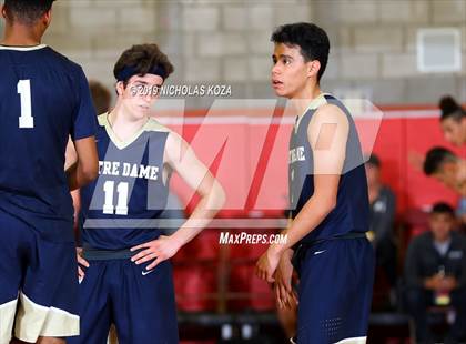 Thumbnail 2 in St. John Bosco vs. Notre Dame (SO) (Nike Extravaganza) photogallery.
