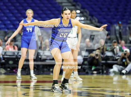 Thumbnail 3 in Newcastle vs. Westbrook (UIL 1A Basketball Semifinal) photogallery.