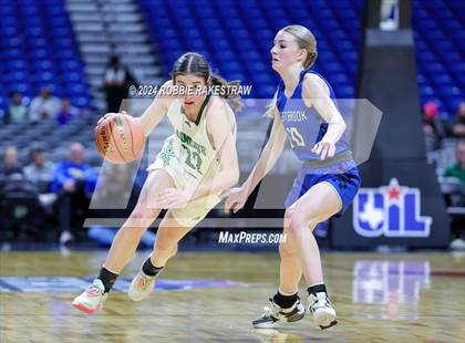 Thumbnail 2 in Newcastle vs. Westbrook (UIL 1A Basketball Semifinal) photogallery.