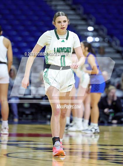 Thumbnail 2 in Newcastle vs. Westbrook (UIL 1A Basketball Semifinal) photogallery.