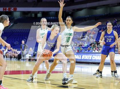 Thumbnail 3 in Newcastle vs. Westbrook (UIL 1A Basketball Semifinal) photogallery.