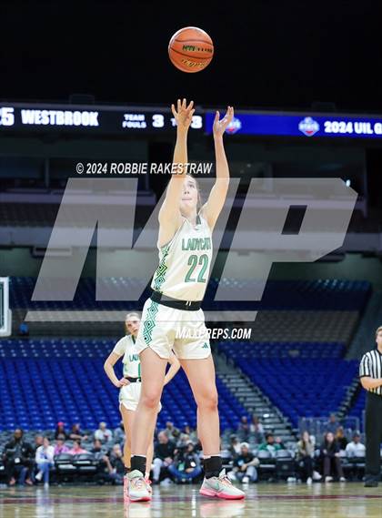 Thumbnail 3 in Newcastle vs. Westbrook (UIL 1A Basketball Semifinal) photogallery.