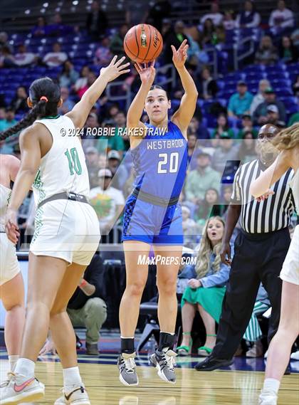 Thumbnail 1 in Newcastle vs. Westbrook (UIL 1A Basketball Semifinal) photogallery.