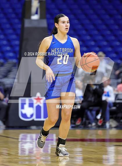 Thumbnail 1 in Newcastle vs. Westbrook (UIL 1A Basketball Semifinal) photogallery.