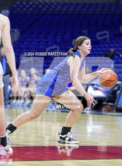 Thumbnail 2 in Newcastle vs. Westbrook (UIL 1A Basketball Semifinal) photogallery.