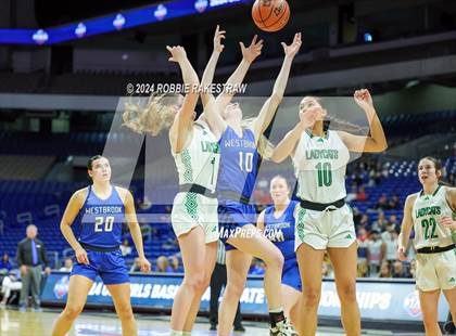 Thumbnail 3 in Newcastle vs. Westbrook (UIL 1A Basketball Semifinal) photogallery.