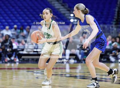 Thumbnail 2 in Newcastle vs. Westbrook (UIL 1A Basketball Semifinal) photogallery.