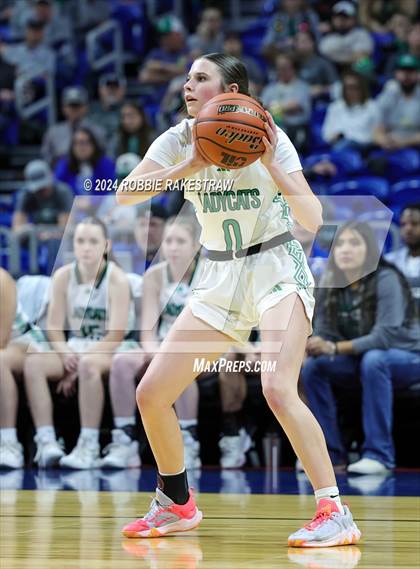 Thumbnail 2 in Newcastle vs. Westbrook (UIL 1A Basketball Semifinal) photogallery.